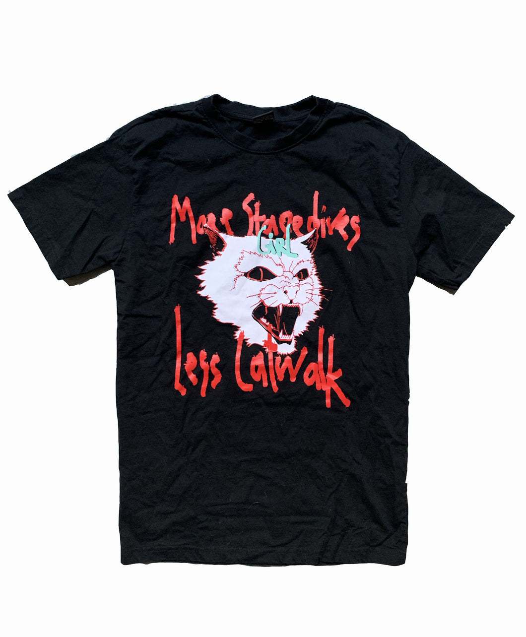 T-Shirt More Stagedives Black Red