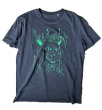 Load image into Gallery viewer, T-Shirt Contour More Stagedives Black Neon Green
