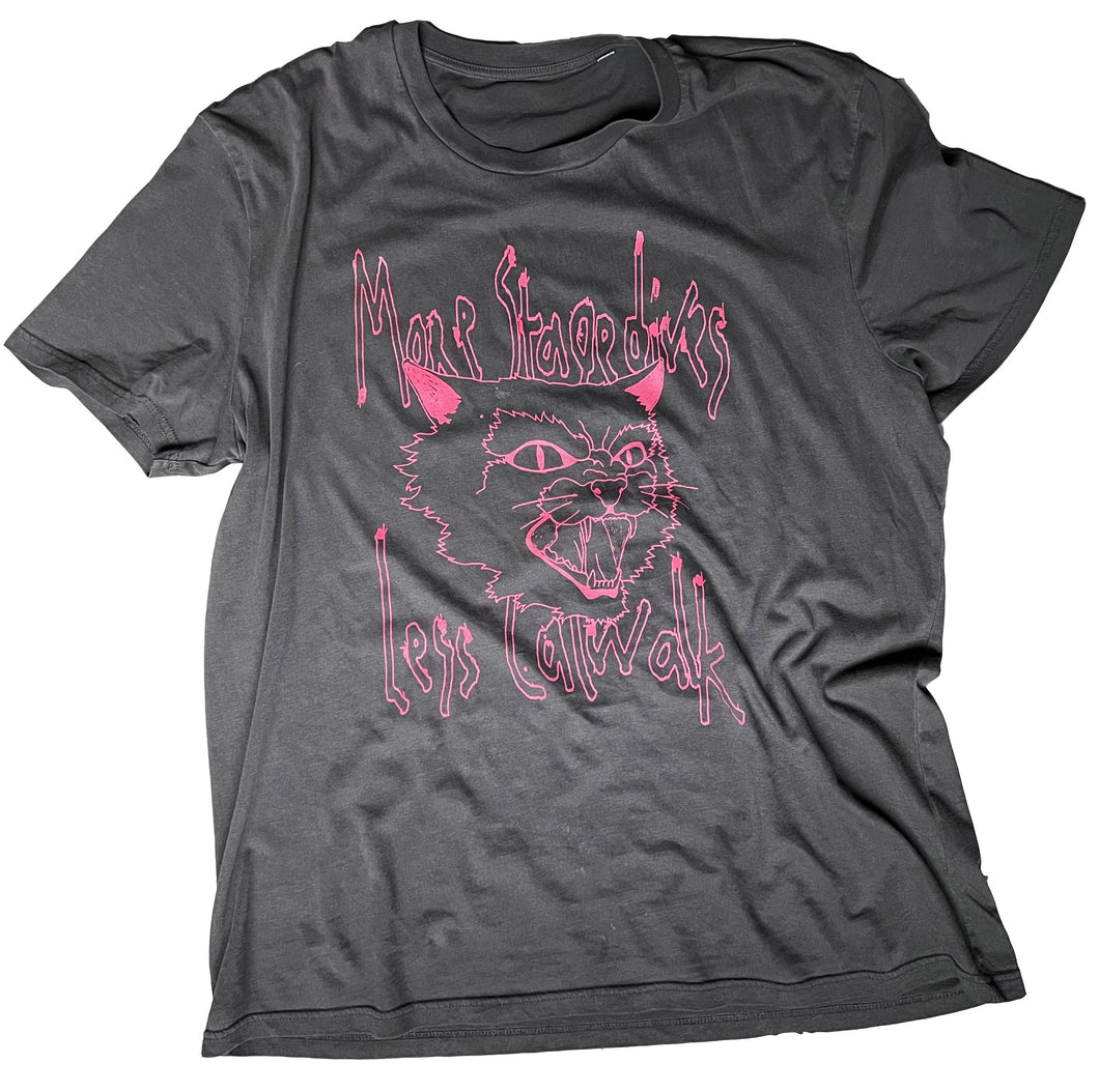 T-Shirt Contour More Stagedives Black Red